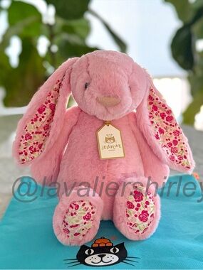 Jellycat Blushkin Blossom Luxe Bunny NWT Authentic